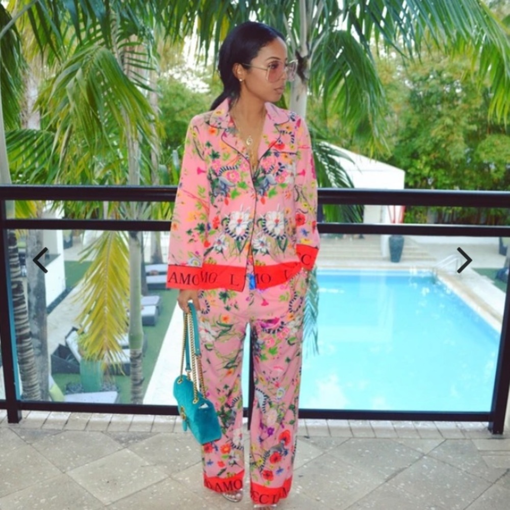 Mina Monroe 2 piece set “saucy for the spring”